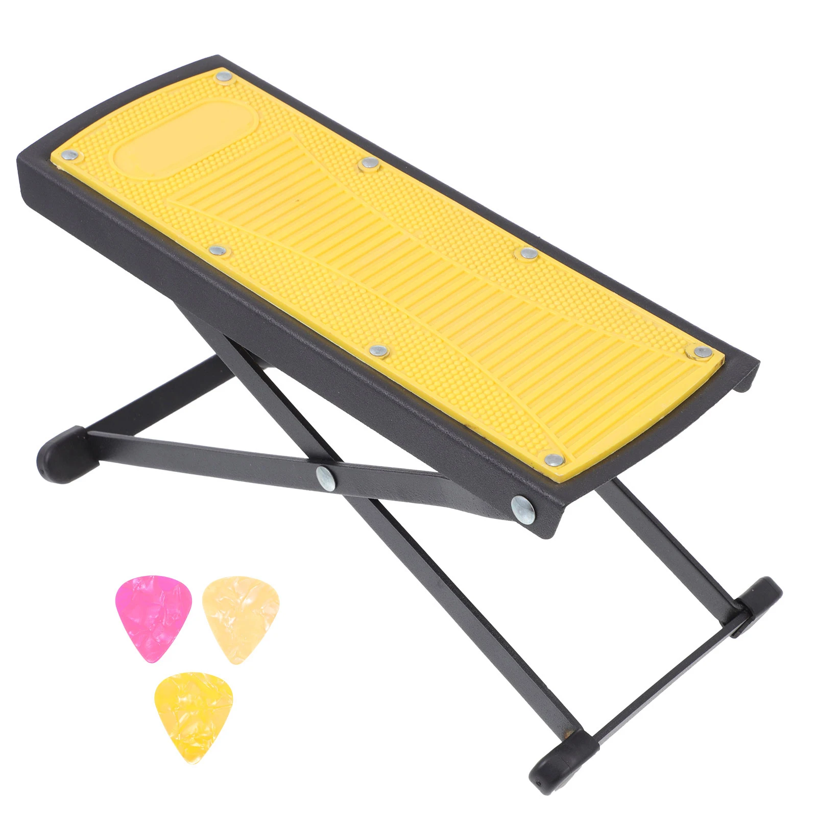 

Guitar Practice Stool Pedal Guitars Foot Rest Musical Instrument Non-slip Rubber