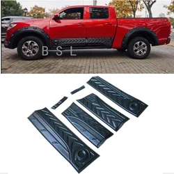 Black For Great Wall Cannon GWM Poer Ute 2020 - 2023 Accessories Car Four Exterior Side Door trim Decoration Protection Cover