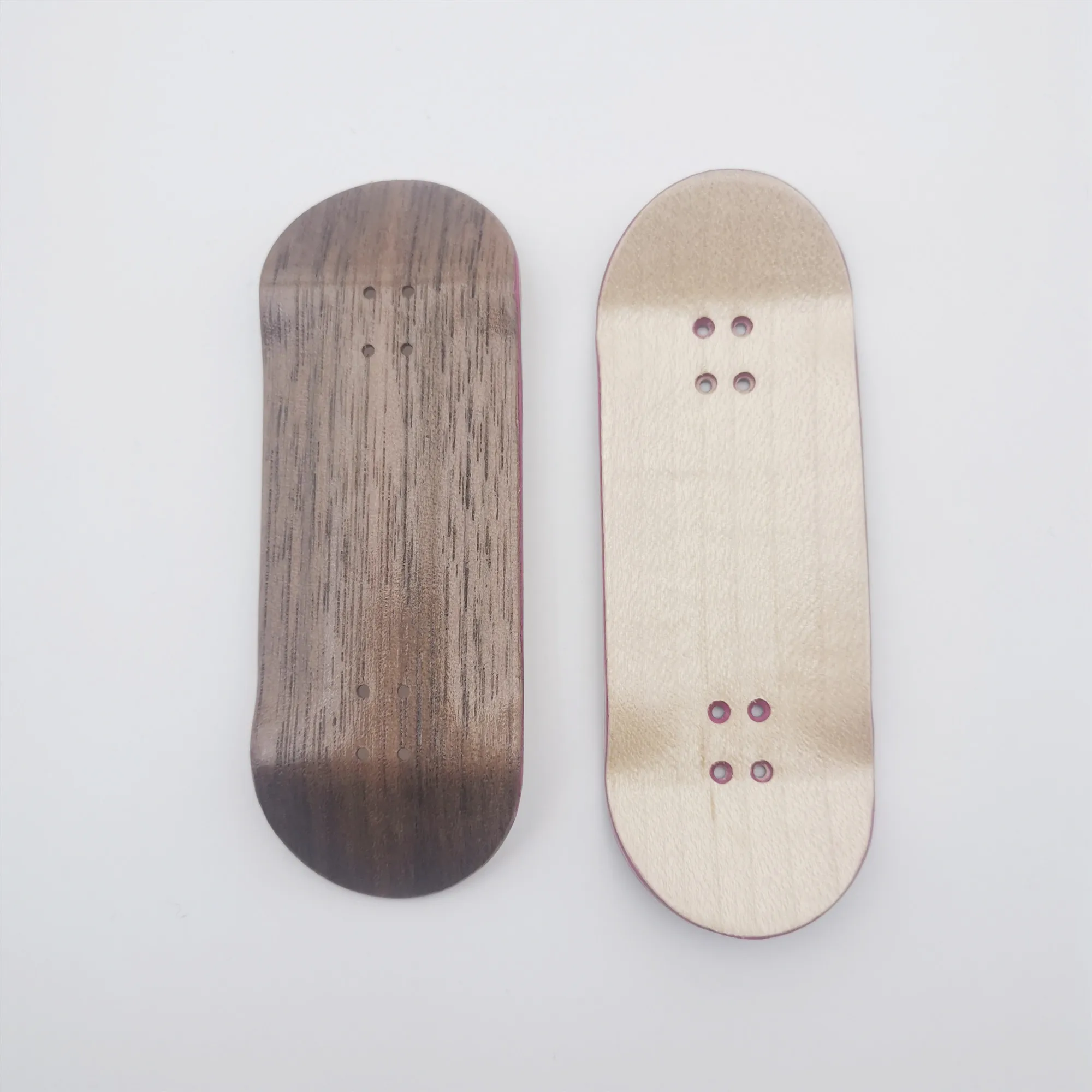 Professionelles 97 * 34 mm Griffbrettdeck, 5-lagiges kanadisches Ahornholz für Mini-Holz-Skateboard – Detail 9
