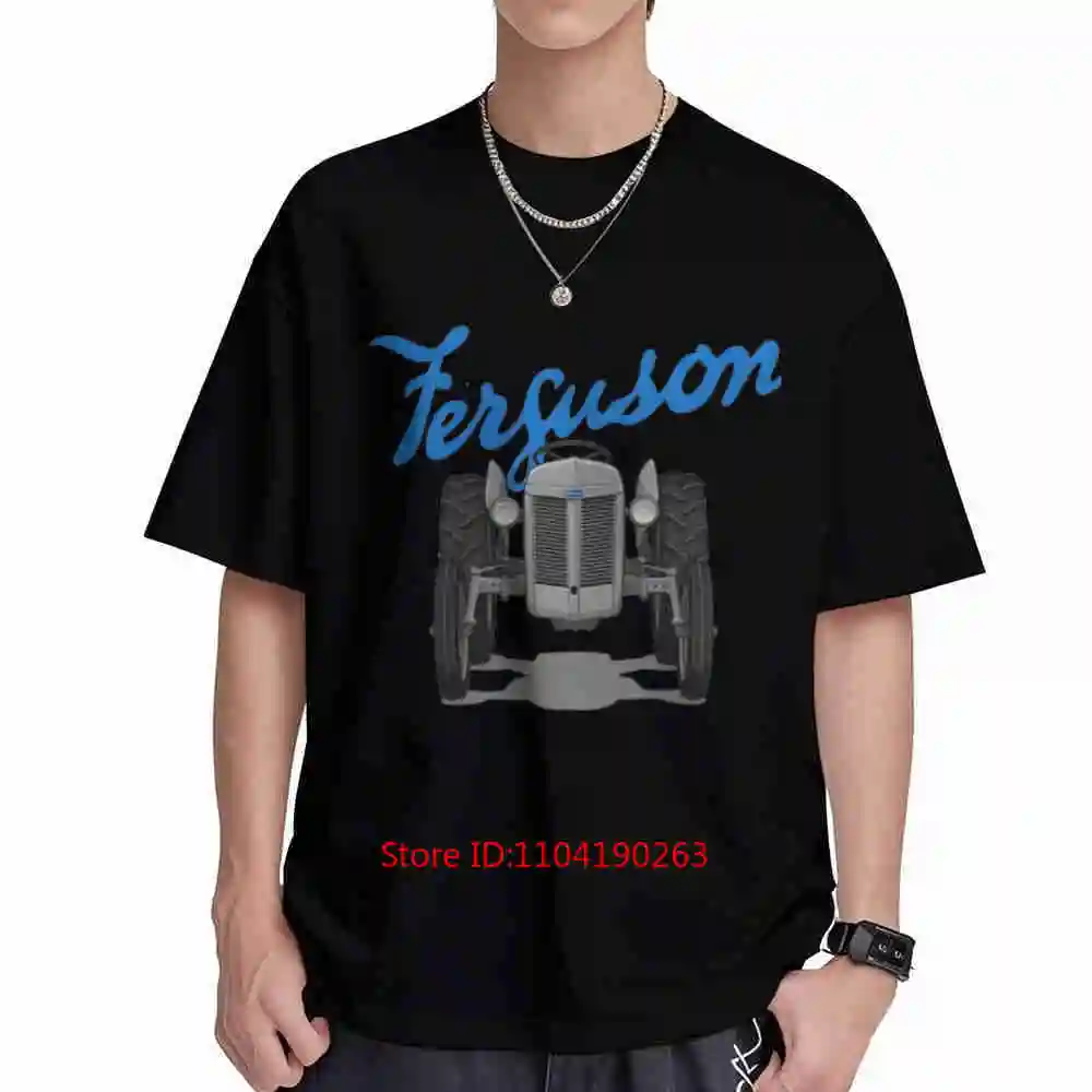 Ferguson TE20 Tractor Little Grey Fergie Short Sleeve Tee 100% Cotton T-Shirt