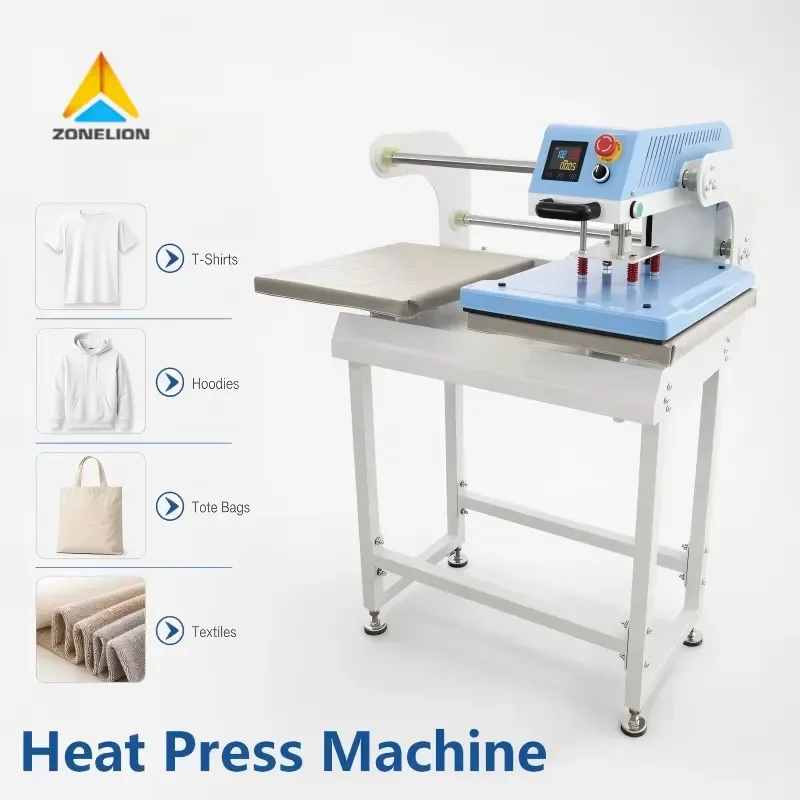 Pneumatic Heat Transfer Equipment With Positioning for Sublimation Heat Press Machine