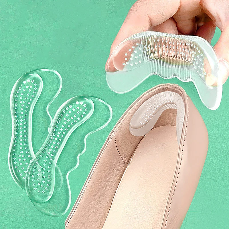 Heel Pads for Women Shoes Back Sticker Stiletto High Heels Inserts Protector Pain Relief Antiwear Feet Heel Cushion Pad