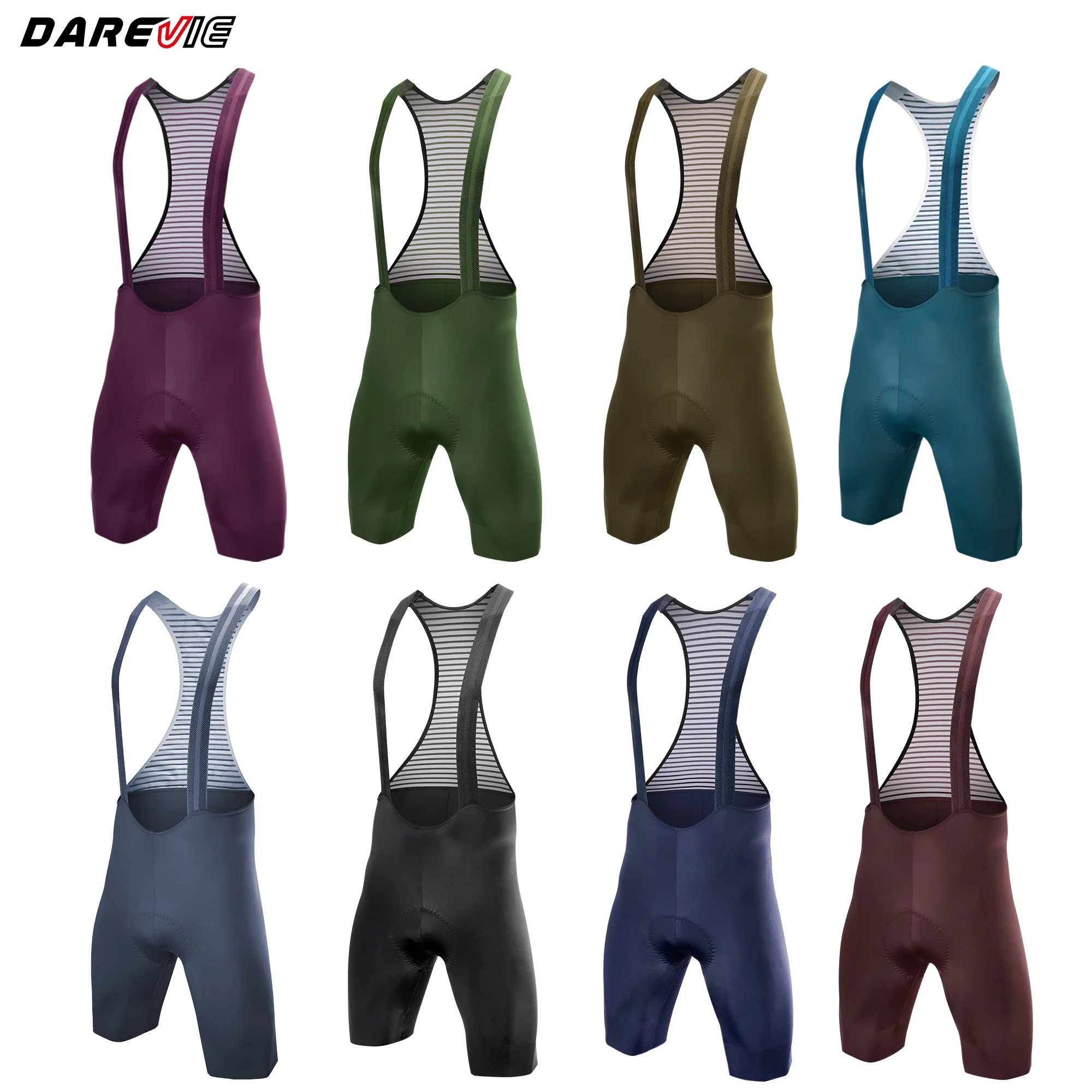 DAREVIE Men's Cycling Bretelle Seamless Men Cycling Shorts 6H 500KM Ride Men's Cycling Bib Shorts Pro Team Cycling Shorts Women