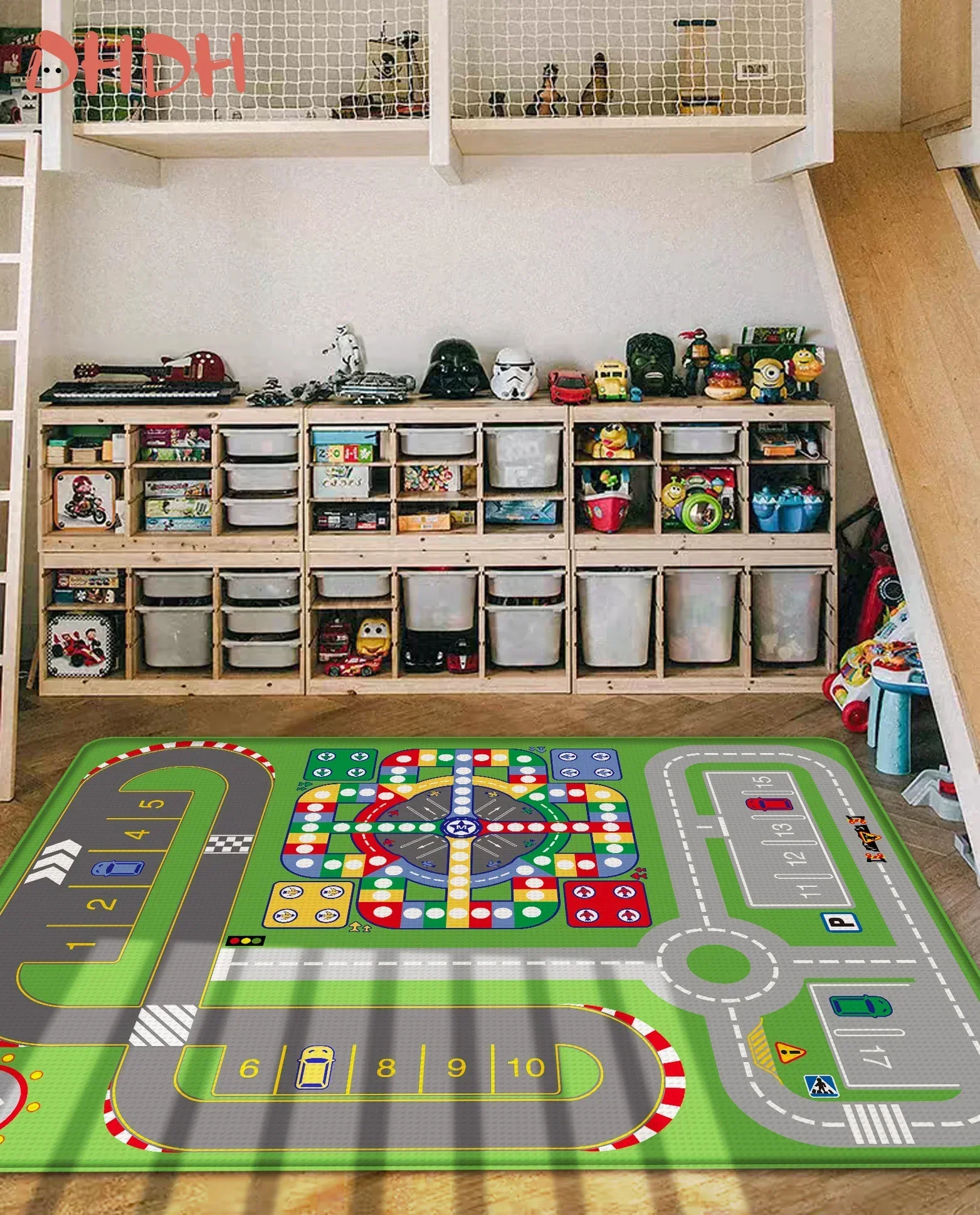 Thickened Baby Game Mat City Traffic Car Map Boy Girls Educational Toys Flying Chess Carpet Carpet Activities For Baby Play Mat