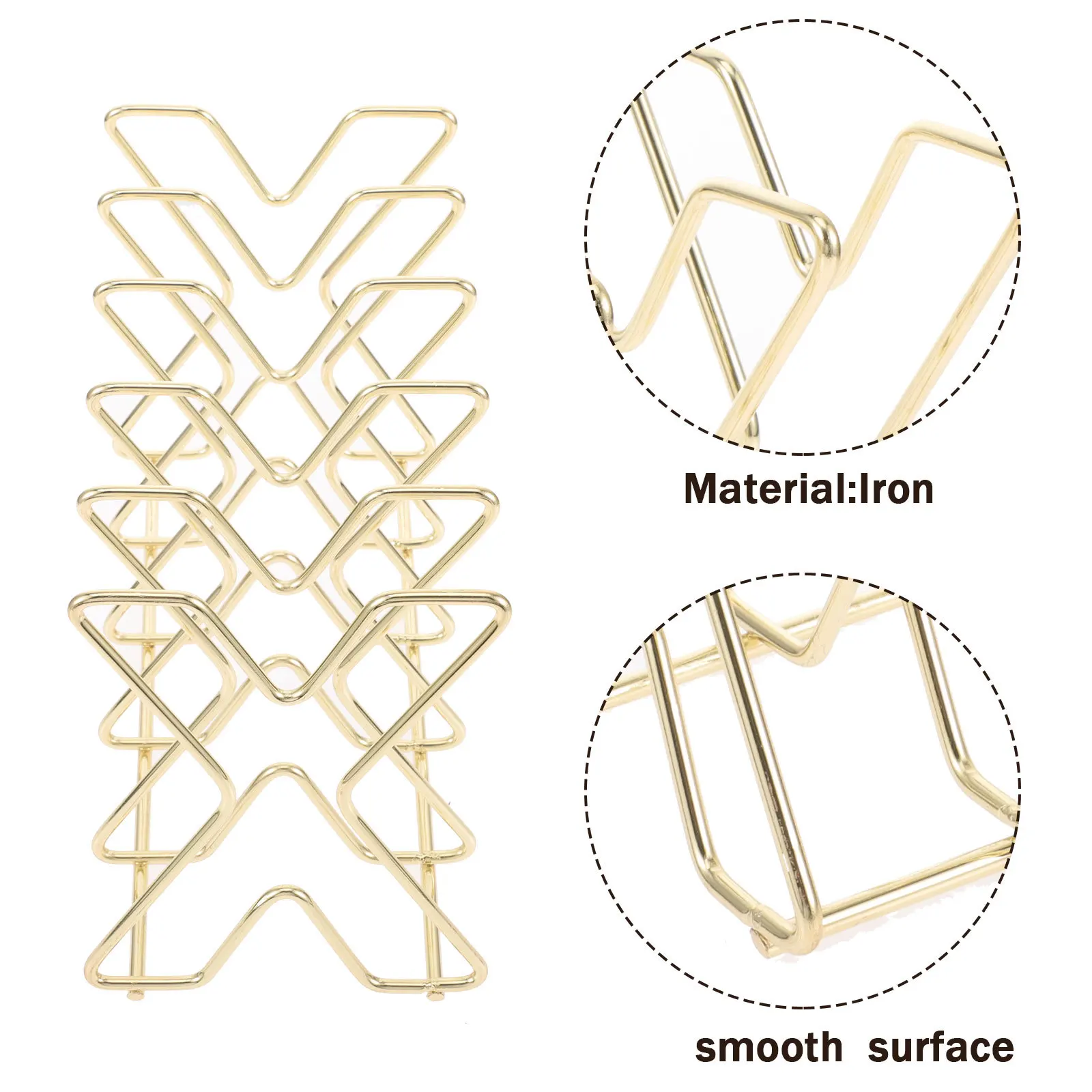 

Bookends Iron Desktop Organizer Sturdy Decorative Stand For Home Office Study Room File Holder Magazine Organizer Iron