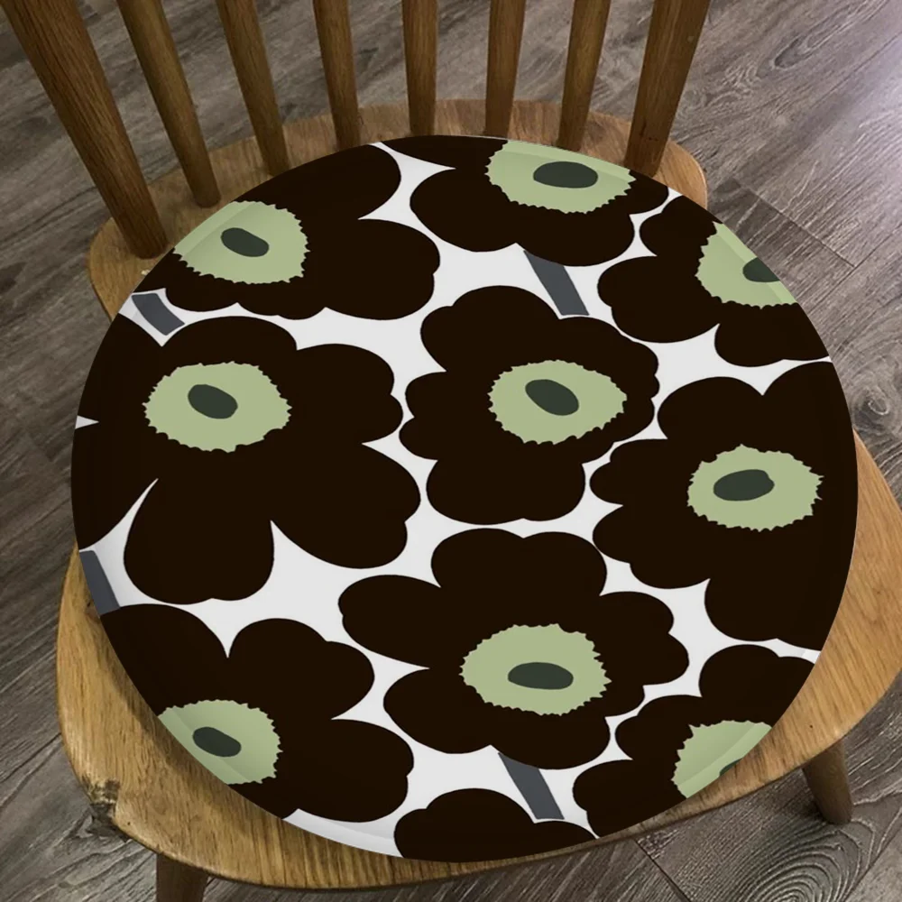 Flower Club Modern Minimalist Style Seat Cushion Office Dining Stool Pad Sponge Sofa Mat Non-Slip Chair Cushions