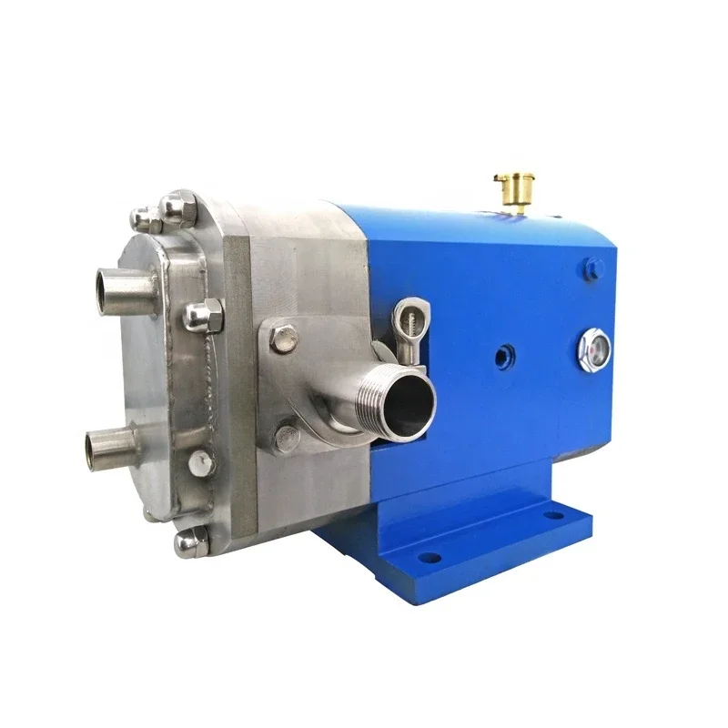 Food grade stainless steel high viscosity gear pump meat transfer