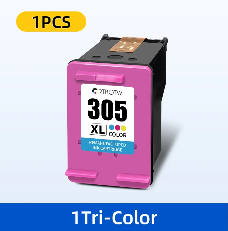 305XL wiederaufbereitete Tintenpatrone für HP 305 XL HP 305 kompatibler DeskJet 2700 2710 2720 2721 2722 2723 4110 4120 Drucker