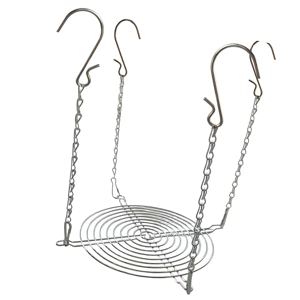 For Flowerpot Accessory Insert with Adjustable Height Feature Stainless Steel Frame Fits Most Top-Opening For Flowerpot Designs
