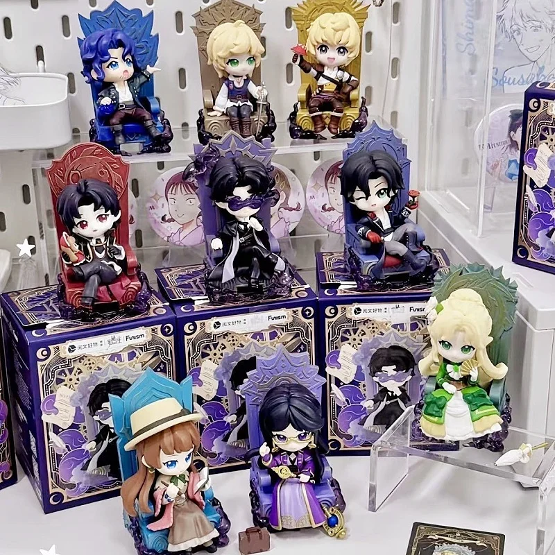 

Funism Lord of Mysteries Blind Box Figures Set - Klein Moretti Audrey Hall Leonard Mitchell Mystery Box Anime Figurines