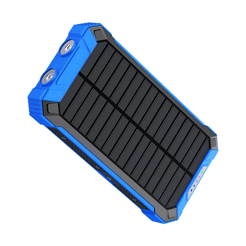 

Solar power bank 20000mAh large capacity fast charging charging board mobile power supply outdoor genuine