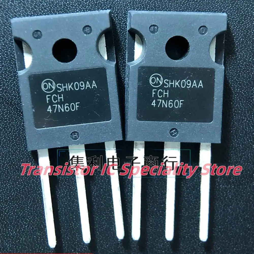 5PCS-10PCS  FCH47N60F FCH47N60 FCH47N60N FCH47N60NF MOS 47A600V Imported  Original  Best Quality