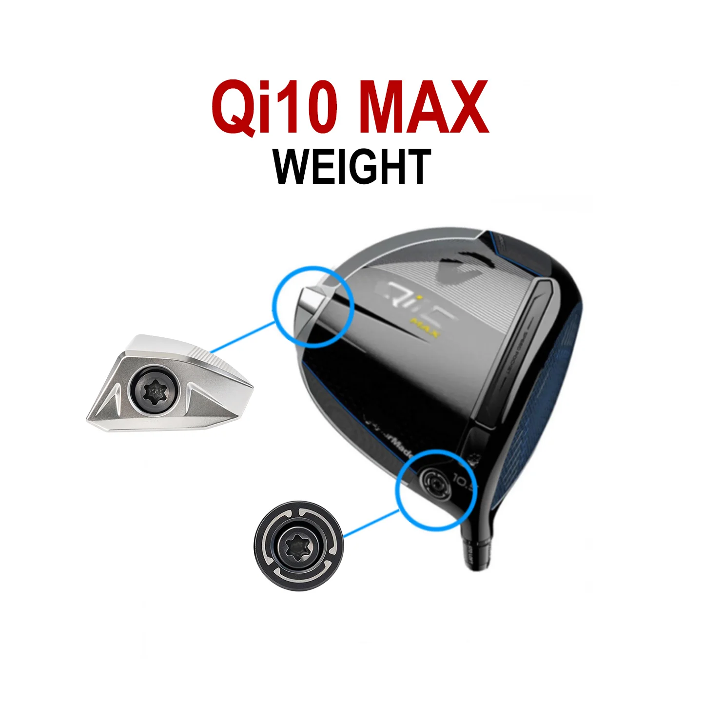 Qi10 Max Driver Weight Qi10 Weight Golf Accessories