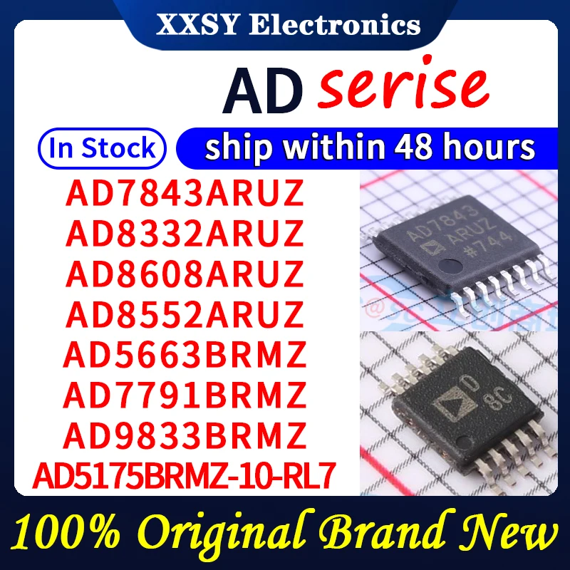 

AD7843ARUZ AD8332ARUZ AD8608ARUZ AD8552ARUZ AD5663BRMZ AD7791BRMZ AD9833BRMZ В наличии 100% оригинал и новый