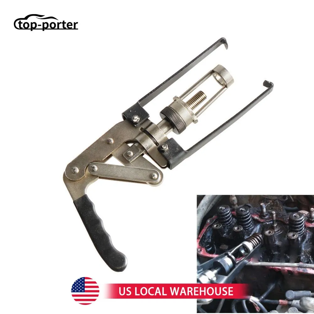 

Universal Valve Spring Compressor Remover Tool For OHV OHC CHV Engines Clamp Cylinder Removal Install Wrench Compressor Tool