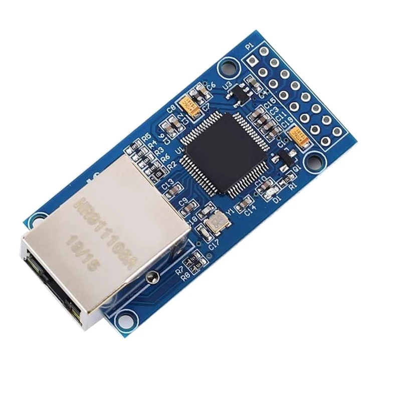 Módulo de red Ethernet de puerto serie New-CH9121, convertidor UART a RJ45, módulo de red DC 3,3 V 5V STM32 TCP/IP