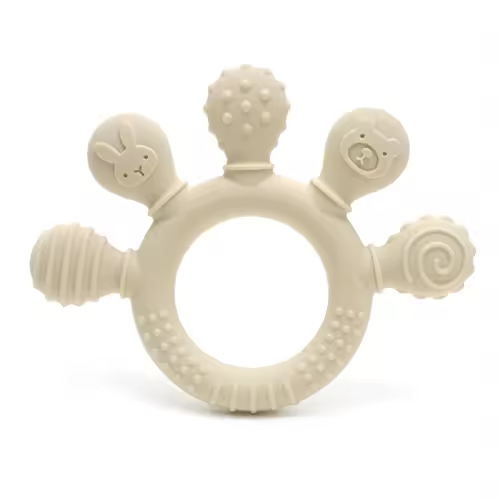 erduo Silicone Baby teether anxiety teething toys 0 12 months chew beads sensory gum relief soother - Image 15