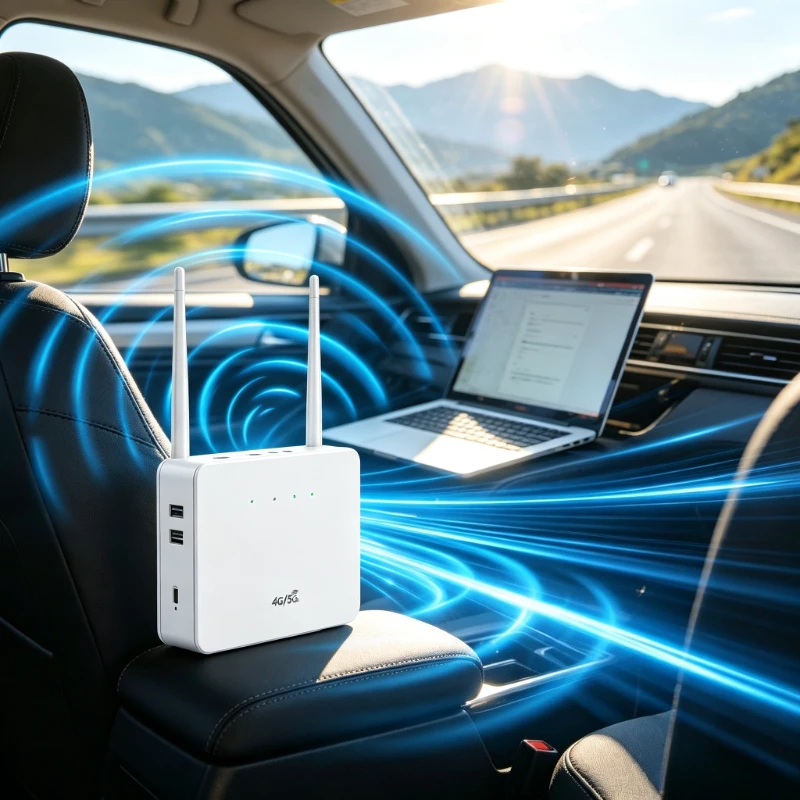 4G WiFi Router 300Mbps Portable Modem External Antenna SIM Card Slot EU Plug For Home Travel Work