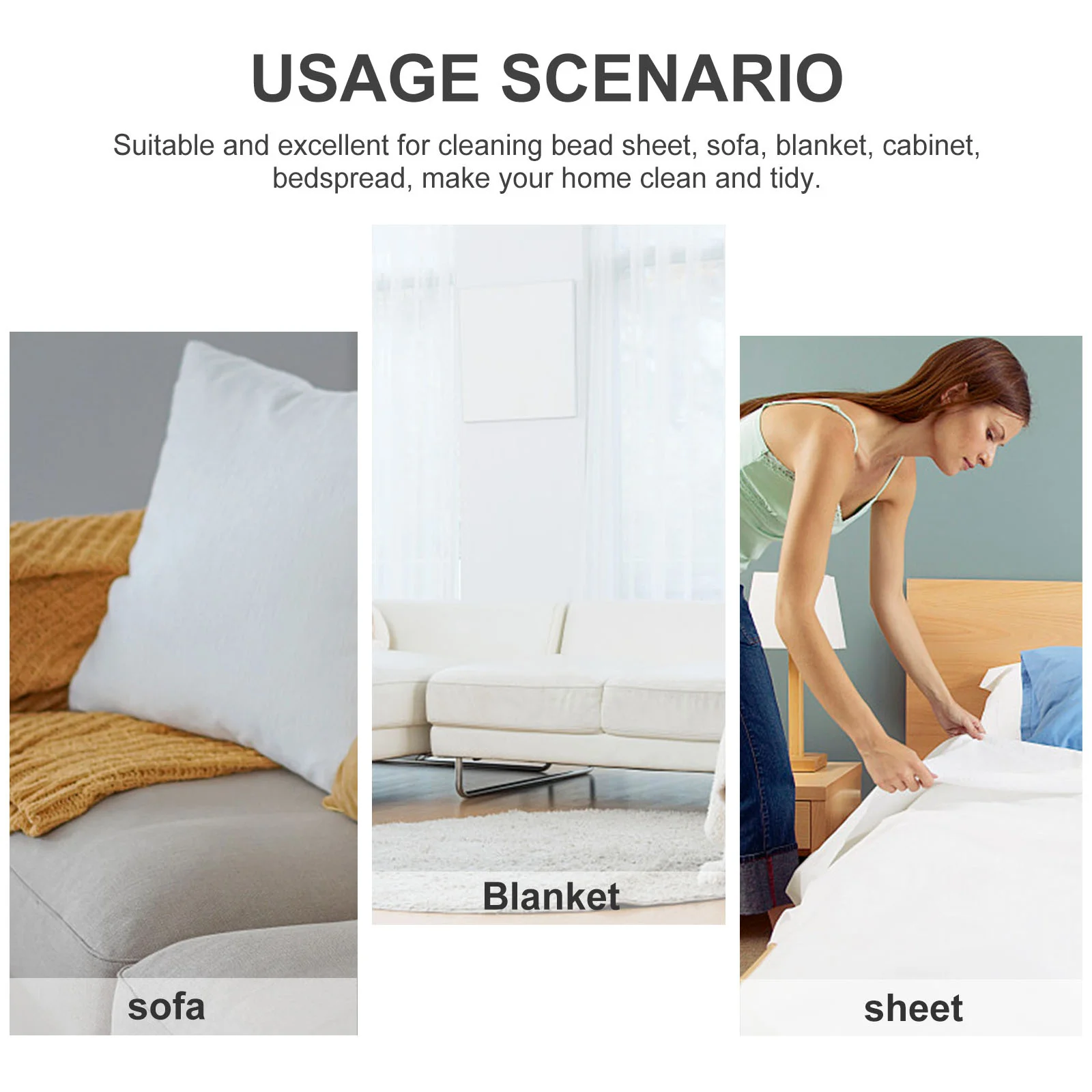 

1Pcs Wooden Handle Bed Brush Plastic Bristle Small Cleaning Brush for Home Car Laptop Desktop Dust Cleaning Clothes