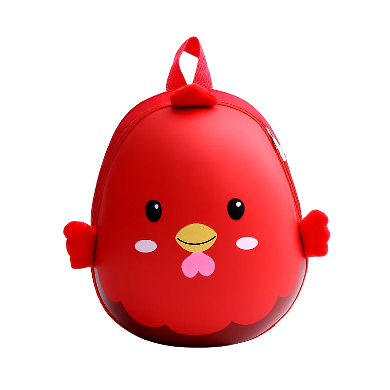 Chicken School Bag Kids Backpack Hard Shell Backpack Cartoon Cute Mini Shoulder Bag Kids Cute Bag