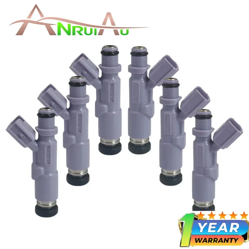 

New 6PCS Fuel Injectors For Lexus IS200 IS300 1999-2009 Toyota 4Runner Tundra Sequoia Land Cruiser 2005-2009 23250-70120