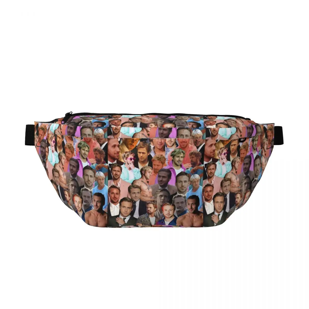 

Сумка-кроссбоди на пояс с коллажем фотографий Райана Гослинга, унисекс, регулируемая поясная сумка для путешествий, бега, хранения денег и телефона, нагрудная сумка