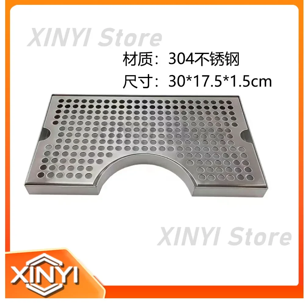 for 304 Stainless Steel Drain Tray Drip Tray Bar Coffee Restaurant Rectangular Water Receiving Oil Tea Tray Sink Kitchen