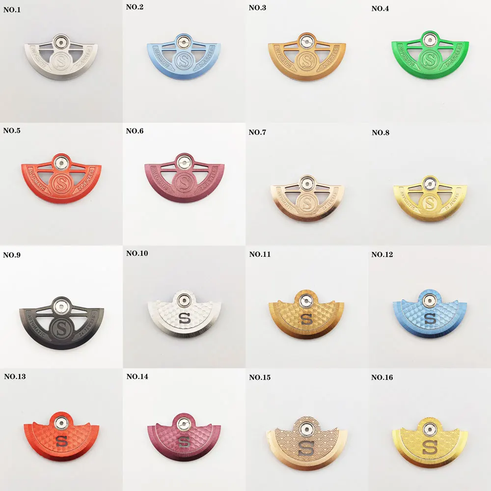 

Ротор механизма NH35 подходит для серии NH35 NH36 NH38 NH39 NH70 4R 6R 7S, аксессуары для часов с ротором механизма