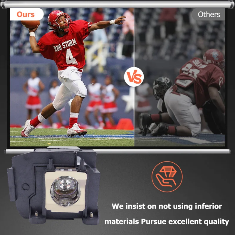 Inmoul สําหรับ ELPLP85 EPSON PowerLite HC 3000 3100 3500 3600e 3700 3900 EH-TW6600 TW6600W TW6700 TW6800 TW7000 TW7100