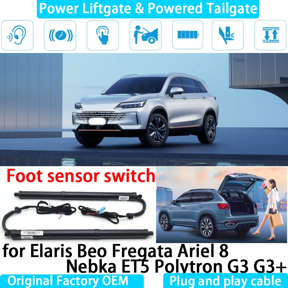 

for Elaris Beo Fregata Ariel 8 Nebka ET5 Polytron G3 G3+ Automatic Electric Power Liftgate Powered Tailgate Strut Tail Gate Lift