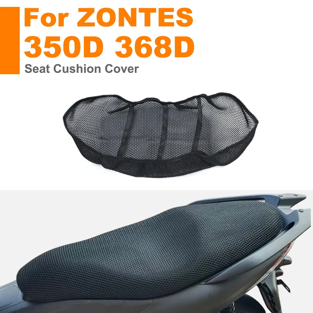 For ZONTES 350D 368D 368 D ZT350D ZT368D Motorcycle Accessories Protecting Seat Cushion Cover Seat Cover Breathable Comfortable