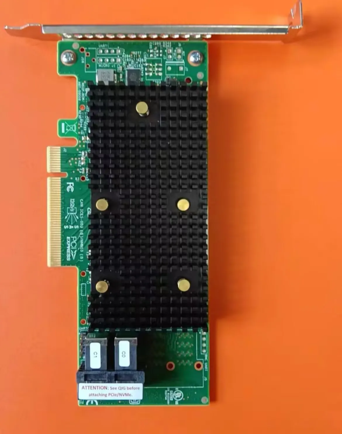 ДЛЯ LSI 9400-8i SATA/SAS HBA 12 Гбит/с PCIe NVME HDD IT-режим JBOD