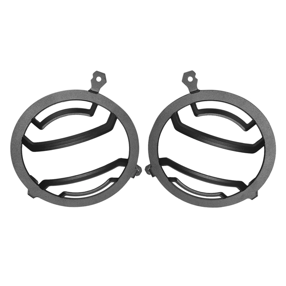 2pcs Front Headlight Lamp Guard Cover Trim For Jeep Wrangler JL 2018+ Jeep Gladiator JT 2020+