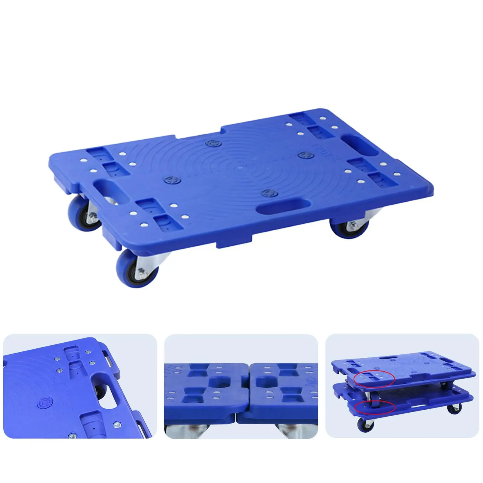 

Furniture Dolly 150 kg Handling Truck for Dresser Luggage Handling Sofa