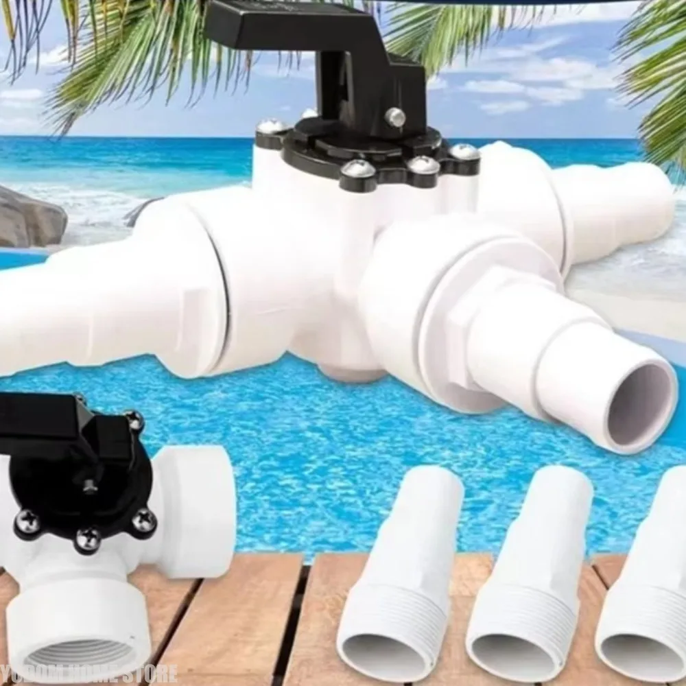 3Way Diverter Valve for Zodiac 4715 Swimming Pool Pump Hose Connection Fitting Pool Spa Water Flow Control Replacement Parts