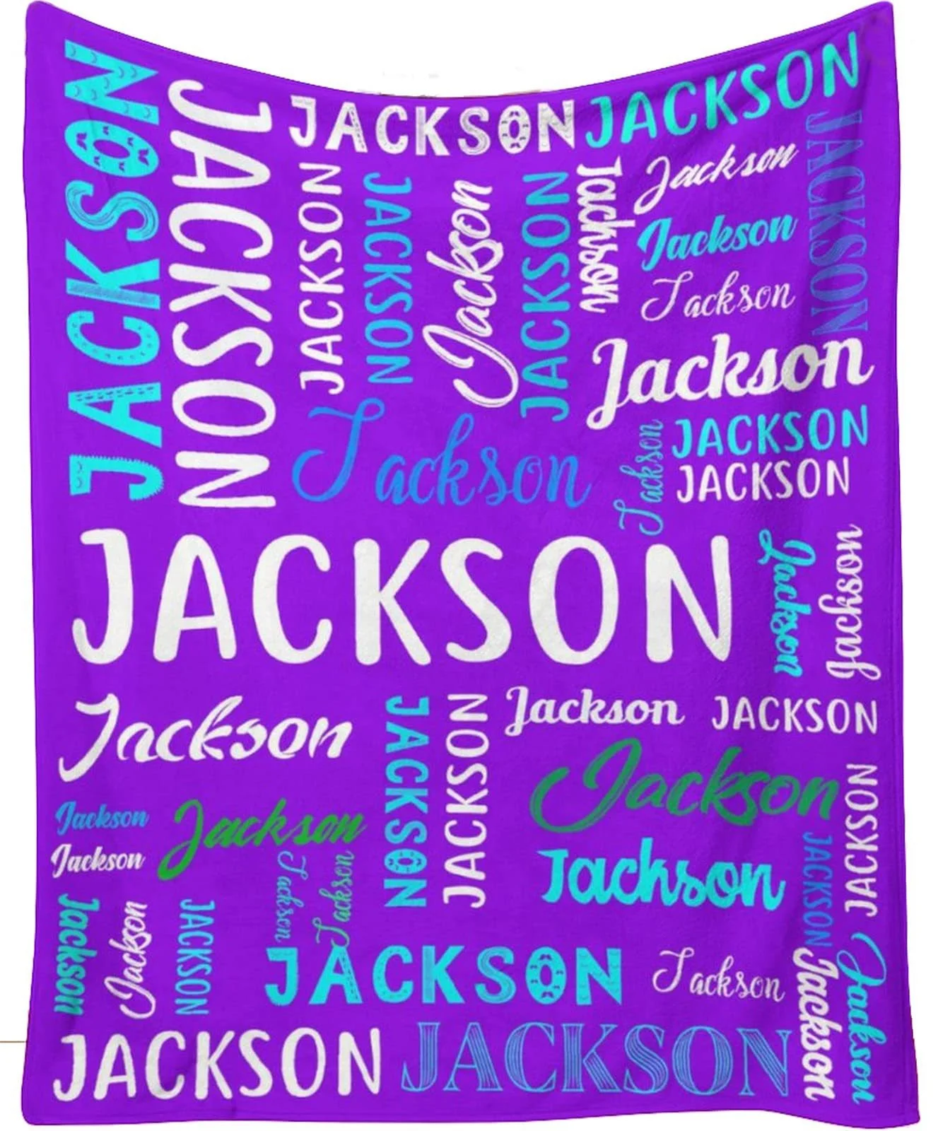 20 Farben maßge schneiderte Kinder Erwachsene Name Flanell Decke benutzer definierte personal isierte Tages geschenke Decke Abdeckung Fleece Picknick Reise – Detail 3