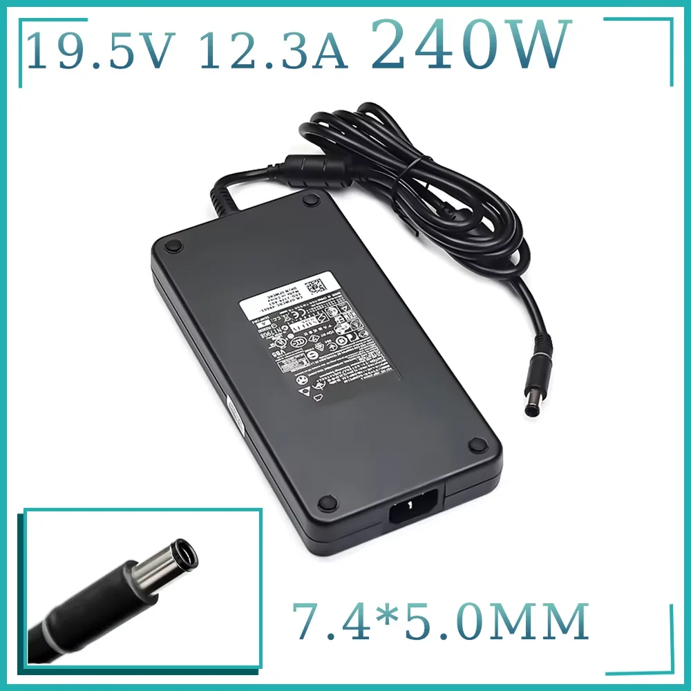 

19.5V 12.3A 240W LA240PM180 Adapter For DELL Alienware M15X M17X Precision 17 7000 R3 PA-9E J211H J938H Y044M Charger