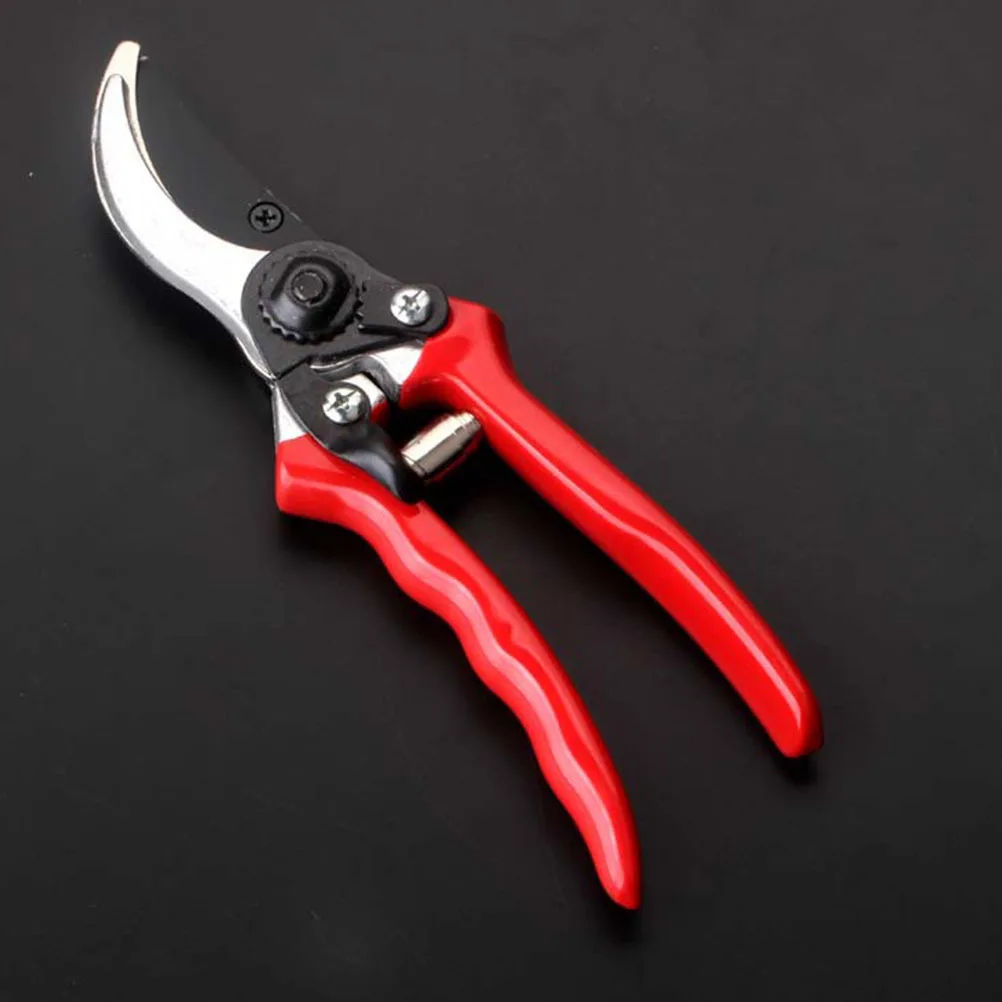 

1Pcs Gardening Pruning Shears Red Handle Efficient Branch Trimmer for Home Garden Use Garden Tool Fruit Tree Scissors