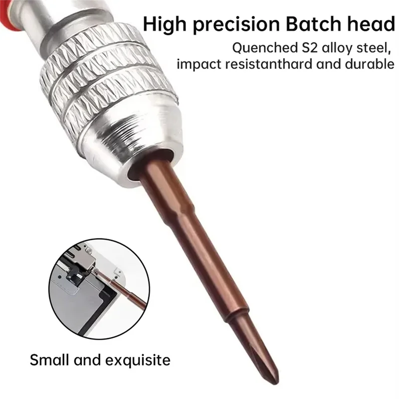 HRBAJ-Multifunctional 5 In 1 Screwdriver Set Disassembly Screwdriver Slotted Cross Plum Blossom Computer Glasses Maintenance