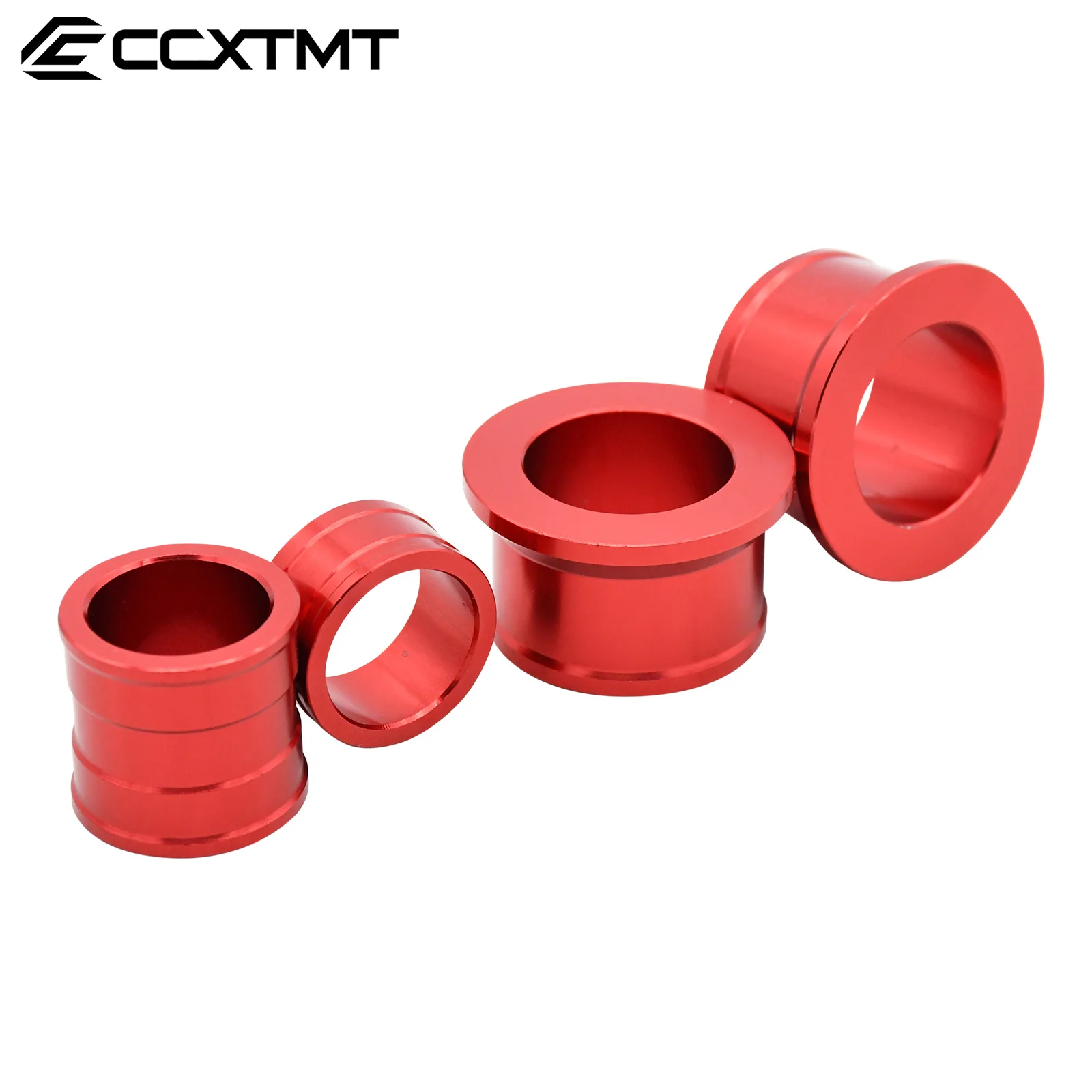 CNC Aluminum Billet Front Rear Wheel Hub Spacers Wheel Busher For Honda CR CRF 125 250 250R 250X 450R 450X 250RX 450RX 2002-2020