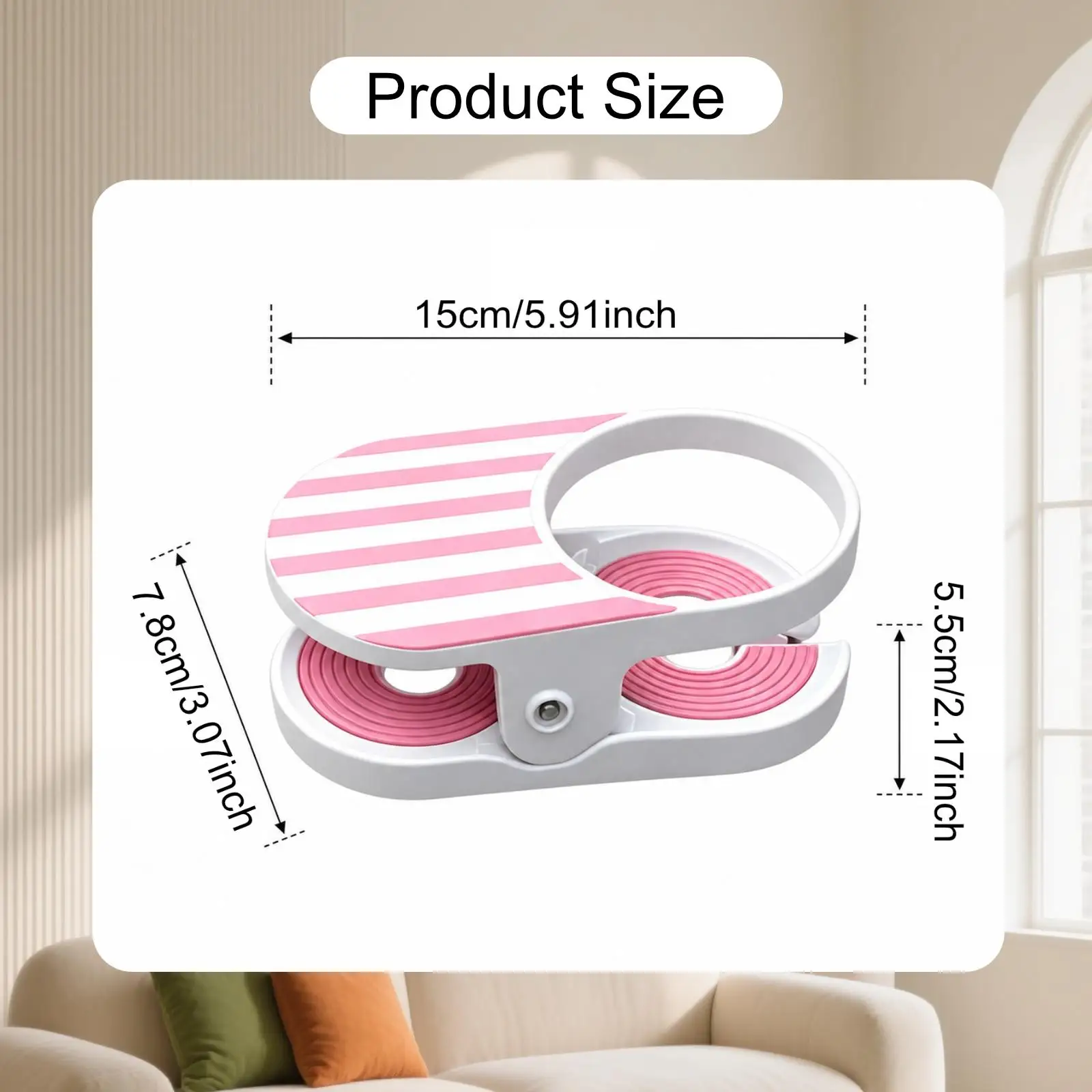 Chair Desk Bottle Cup Stand Versatile Clip Mug Storage Coffee Pod Holder for Beach Camping Activities