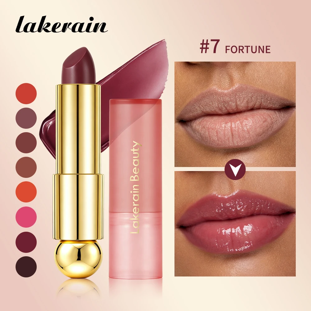 Soft Pulse Lip Oil Stick 3 IN 1 Hydrating Glossy Tinted Long Lasting Moisturizing Nourishing Plumping Shiny Lip Balms 8 Colors
