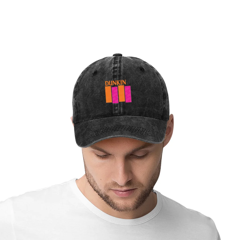 Dunkin Donuts x черный флаг повседневная бейсболка регулируемые шляпы Snapback для женщин и мужчин солнцезащитная шляпа