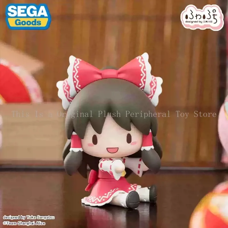 متوفر في المخزون الأصلي حقيقية S-FIRE Hakurei Reimu Kirisame Marisa 8 سنتيمتر أصلية عمل الرسوم المتحركة شخصية لعبة مجسمة