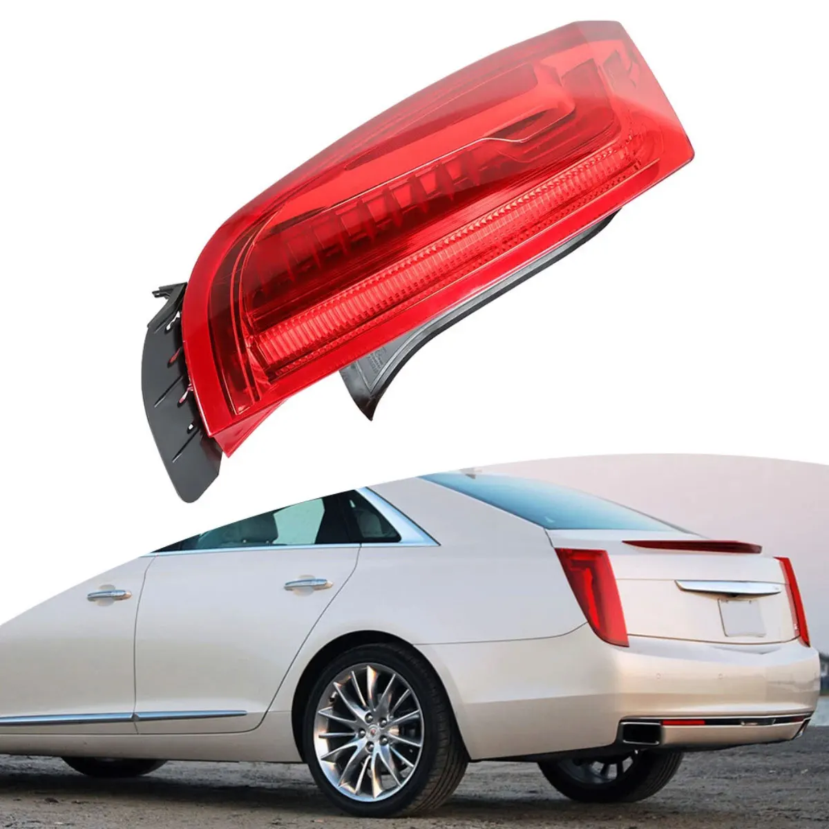 

Left Side Rear Tail Light Brake LED For Cadillac XTS 2013 2014 2015 2016 2017 LH