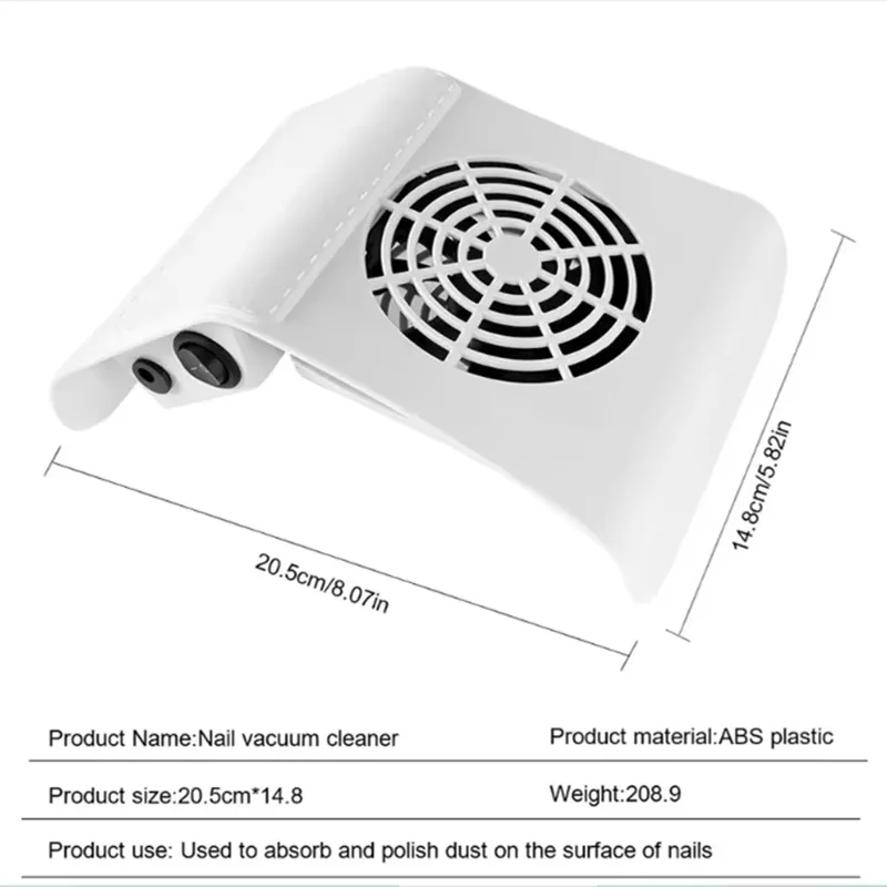 مجمع غبار الأظافر القوي مع مكنسة كهربائية مكنسة كهربائية أدوات آلة أظافر قوة قوية أداة فنية مكنسة كهربائية للأظافر
