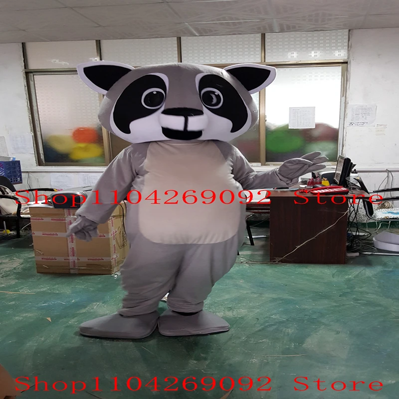 

Hot Sale Animal Paradise Raccoon Mascot Costume Cartoon Rabbit Mascotter Birthday Anime Cosplay Costumes Character Party Carniva