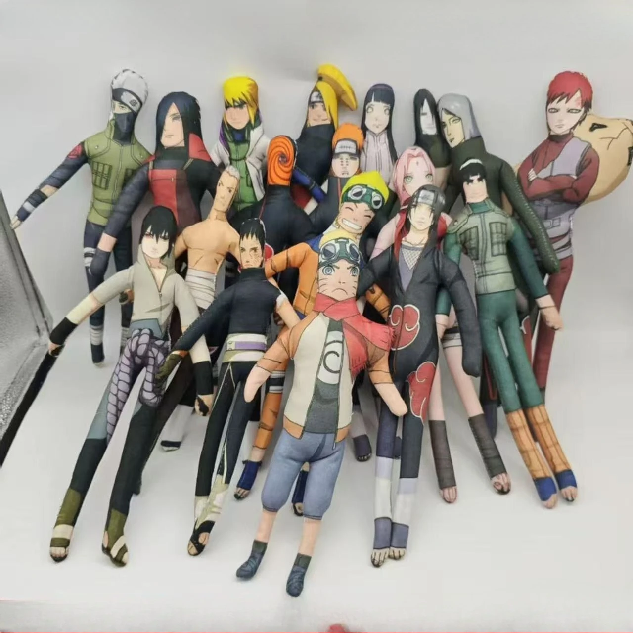 Naruto Complete Set - Naruto, Kakashi, Rat, Kanade, Sosuke, Abstract Rat, Toy for Displaying Unique Postures