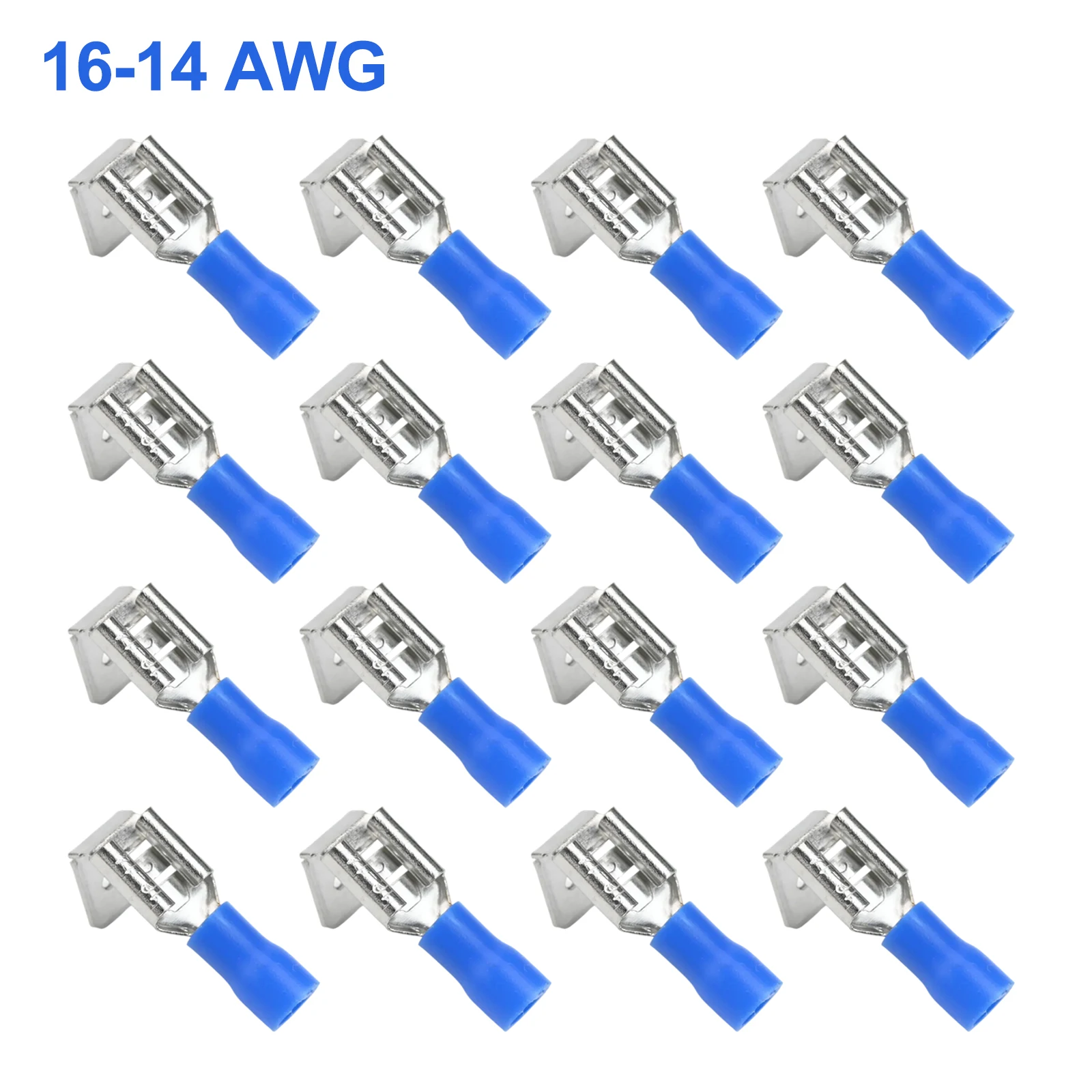 For Electrical Maintenance Blue For 16-14 AWG Electrical Crimp Connectors Enhanced Safety Features High Temperature Resistance