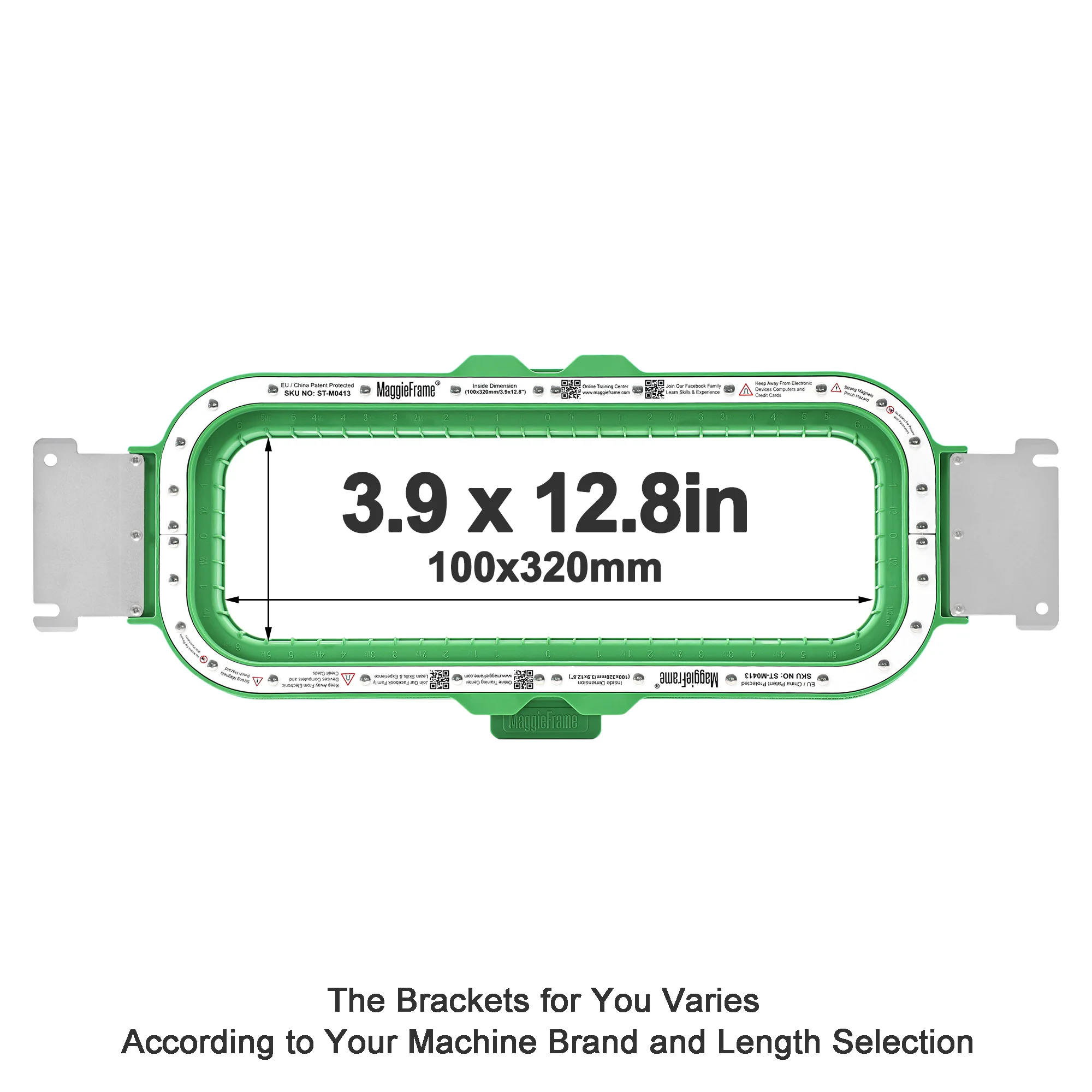 MaggieFrame Mighty Magnetische borduurring voor Brother VR PRS100 PR1X PR620 PR650 PR670E PR680W PR1000E PR1050X PR1055X PR1060W